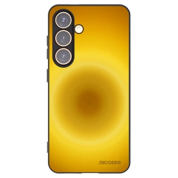 Picasee silikonowe czarne etui na Samsung Galaxy S24 S921B 5G - Solar Pulse