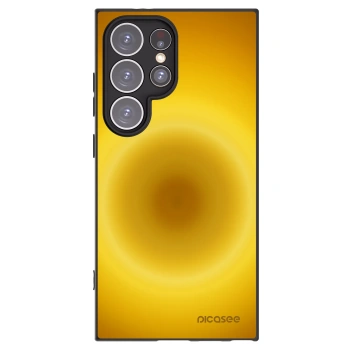 Picasee silikonowe czarne etui na Samsung Galaxy S24 Ultra S928B 5G - Solar Pulse