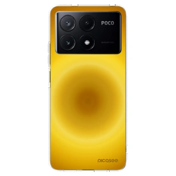 Picasee silikonowe przeźroczyste etui na Xiaomi Poco X6 Pro - Solar Pulse