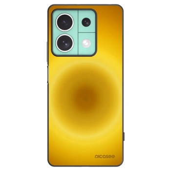 Picasee silikonowe czarne etui na Xiaomi Redmi Note 13 5G - Solar Pulse