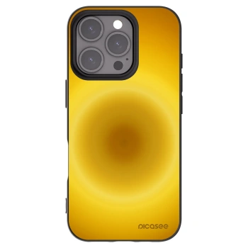 Picasee silikonowe czarne etui na Apple iPhone 16 Pro - Solar Pulse