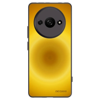 Picasee silikonowe czarne etui na Xiaomi Redmi A3 - Solar Pulse