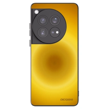 Picasee silikonowe czarne etui na OnePlus 12 5G - Solar Pulse
