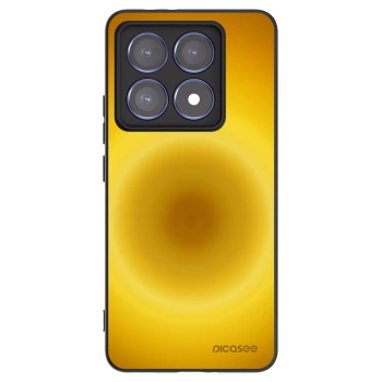 Picasee silikonowe czarne etui na Xiaomi 14T Pro - Solar Pulse