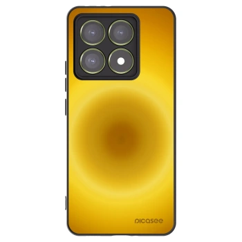 Picasee silikonowe czarne etui na Xiaomi 14T - Solar Pulse