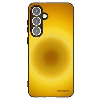 Picasee silikonowe czarne etui na Samsung Galaxy S24 FE S721B - Solar Pulse