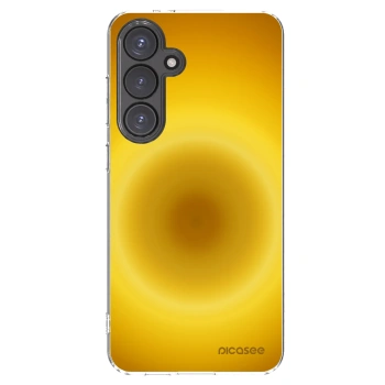 Picasee silikonowe przeźroczyste etui na Samsung Galaxy S24 FE S721B - Solar Pulse