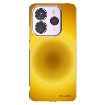 Picasee silikonowe przeźroczyste etui na Xiaomi Redmi Note 14 5G - Solar Pulse