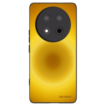 Picasee silikonowe czarne etui na Honor Magic7 Lite 5G - Solar Pulse