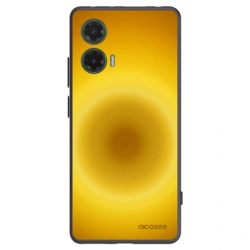 Picasee silikonowe czarne etui na Motorola Moto G35 5G - Solar Pulse