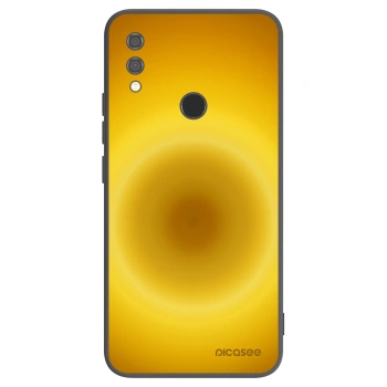 Picasee silikonowe czarne etui na Xiaomi Redmi Note 7 - Solar Pulse