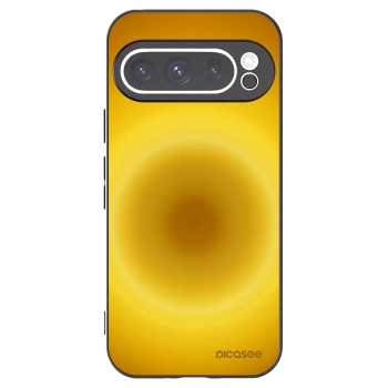 Picasee silikonowe czarne etui na Google Pixel 9 Pro - Solar Pulse