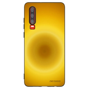 Picasee silikonowe czarne etui na Huawei P30 - Solar Pulse