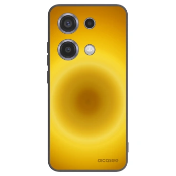Picasee silikonowe czarne etui na Xiaomi Redmi Note 14S - Solar Pulse