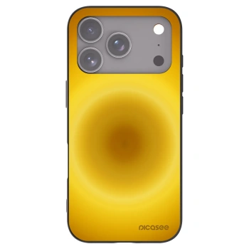 Picasee silikonowe czarne etui na Apple iPhone 17 Pro - Solar Pulse