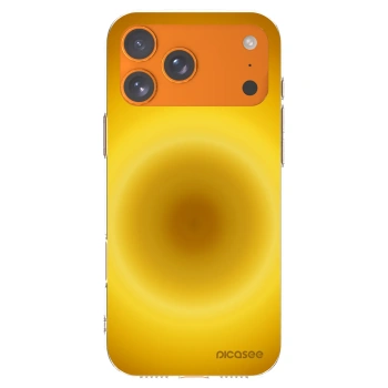 Picasee silikonowe przeźroczyste etui na Apple iPhone 17 Pro Max - Solar Pulse