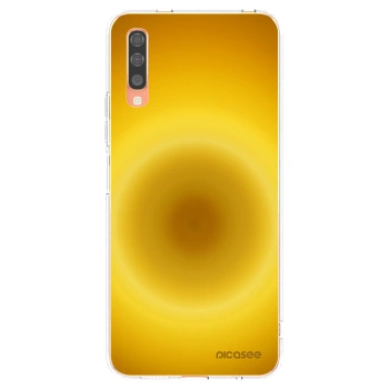 Picasee silikonowe przeźroczyste etui na Samsung Galaxy A70 A705F - Solar Pulse