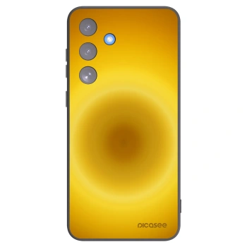 Picasee silikonowe czarne etui na Samsung Galaxy S25 FE 5G - Solar Pulse