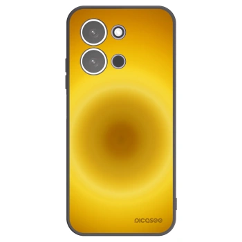 Picasee silikonowe czarne etui na Xiaomi Redmi 15C 5G - Solar Pulse