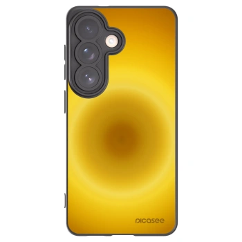 Picasee silikonowe czarne etui na Samsung Galaxy S26 - Solar Pulse