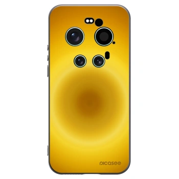 Picasee silikonowe czarne etui na Xiaomi 17 Ultra - Solar Pulse