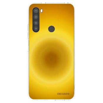 Picasee silikonowe przeźroczyste etui na Xiaomi Redmi Note 8 - Solar Pulse