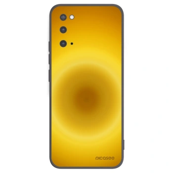 Picasee silikonowe czarne etui na Samsung Galaxy S20 G980F - Solar Pulse