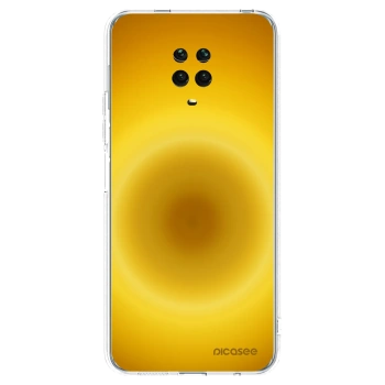 Picasee silikonowe przeźroczyste etui na Xiaomi Redmi Note 9 Pro - Solar Pulse