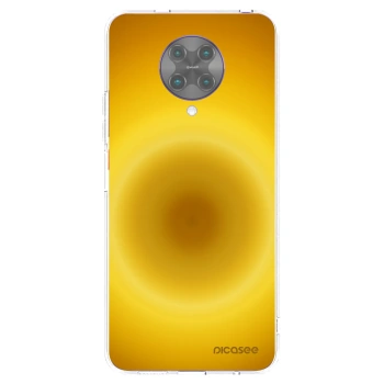 Picasee silikonowe przeźroczyste etui na Xiaomi Poco F2 Pro - Solar Pulse