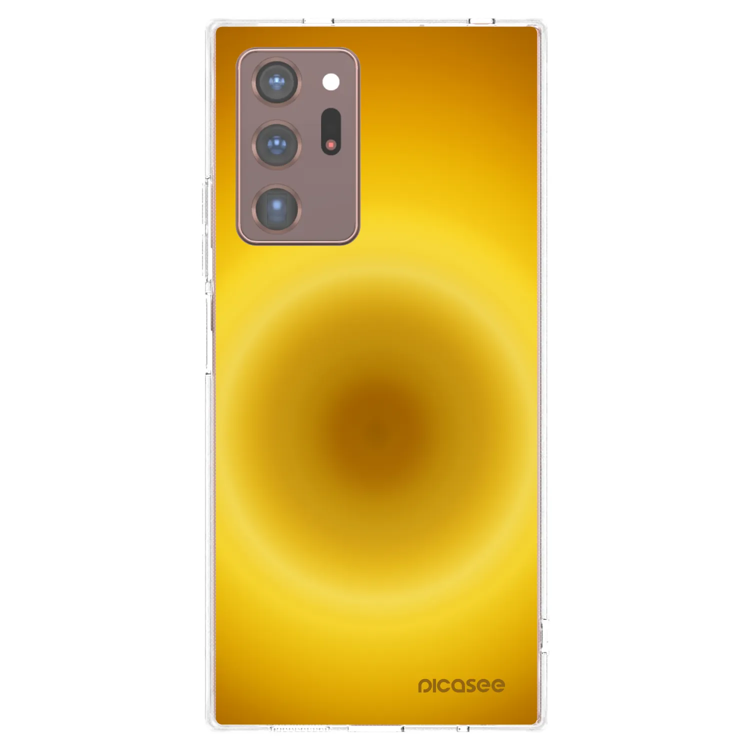 Picasee silikonowe przeźroczyste etui na Samsung Galaxy Note 20 Ultra - Solar Pulse