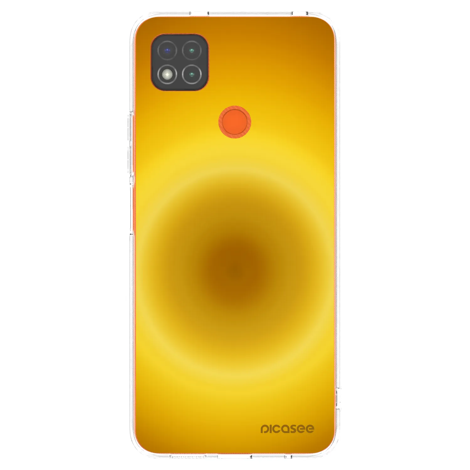 Picasee silikonowe przeźroczyste etui na Xiaomi Redmi 9C - Solar Pulse