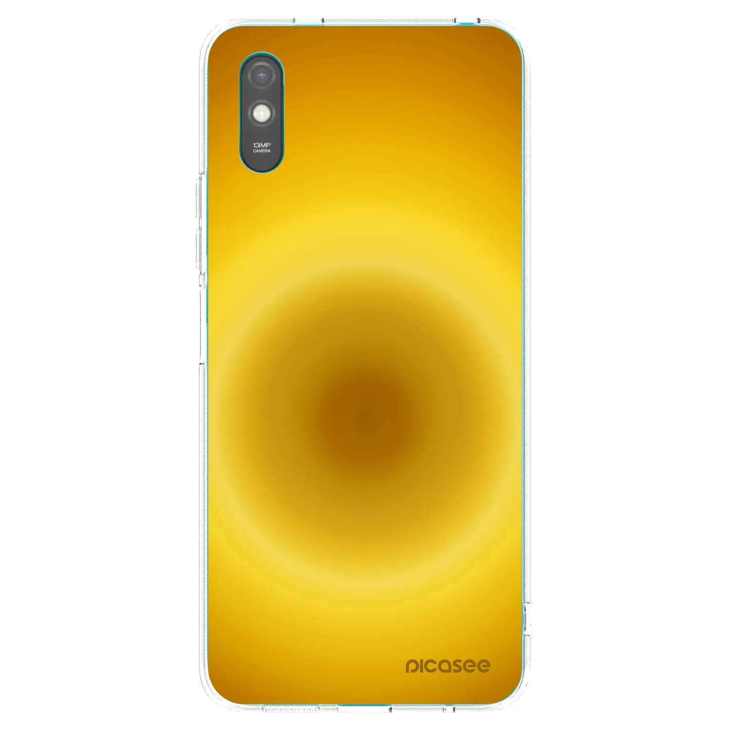 Picasee silikonowe przeźroczyste etui na Xiaomi Redmi 9A - Solar Pulse