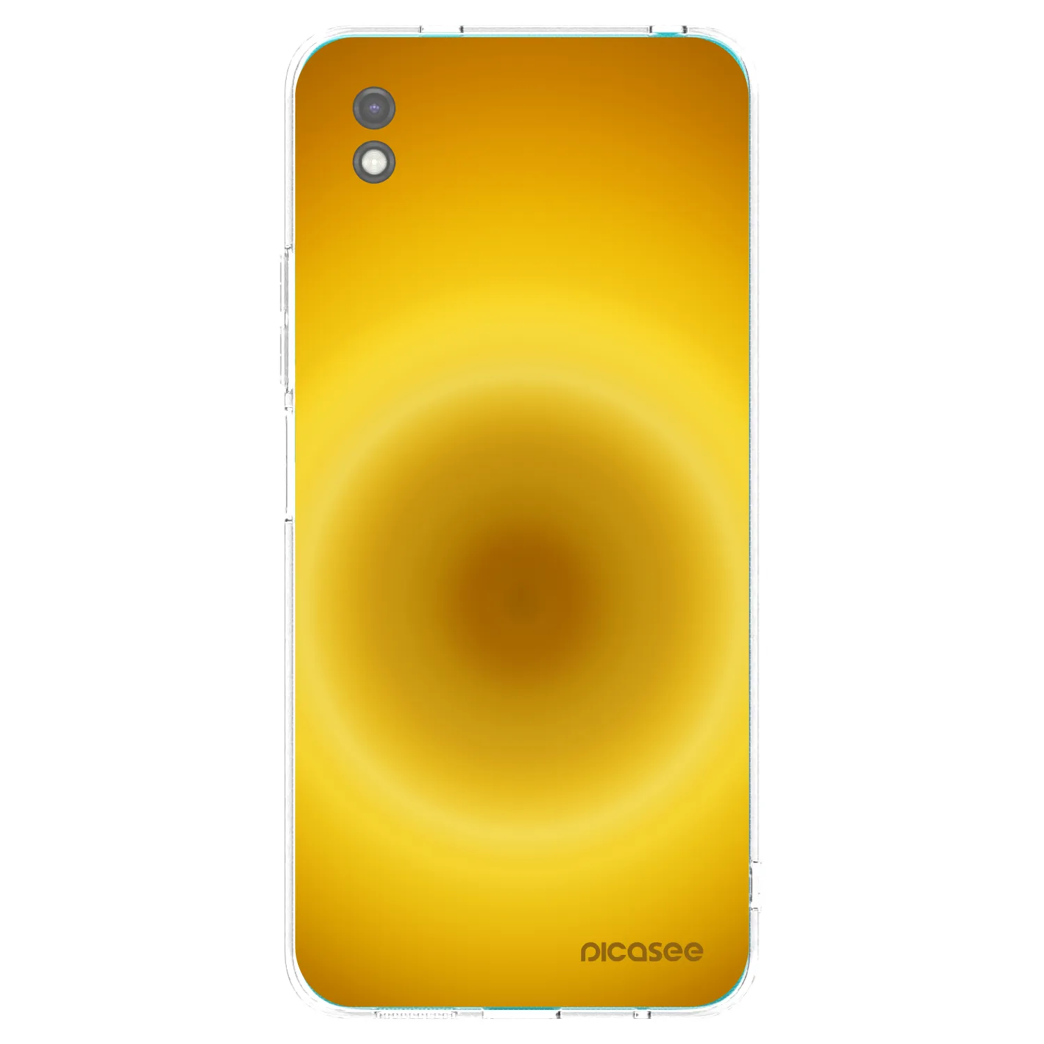 Picasee silikonowe czarne etui na Xiaomi Redmi 9A - Solar Pulse