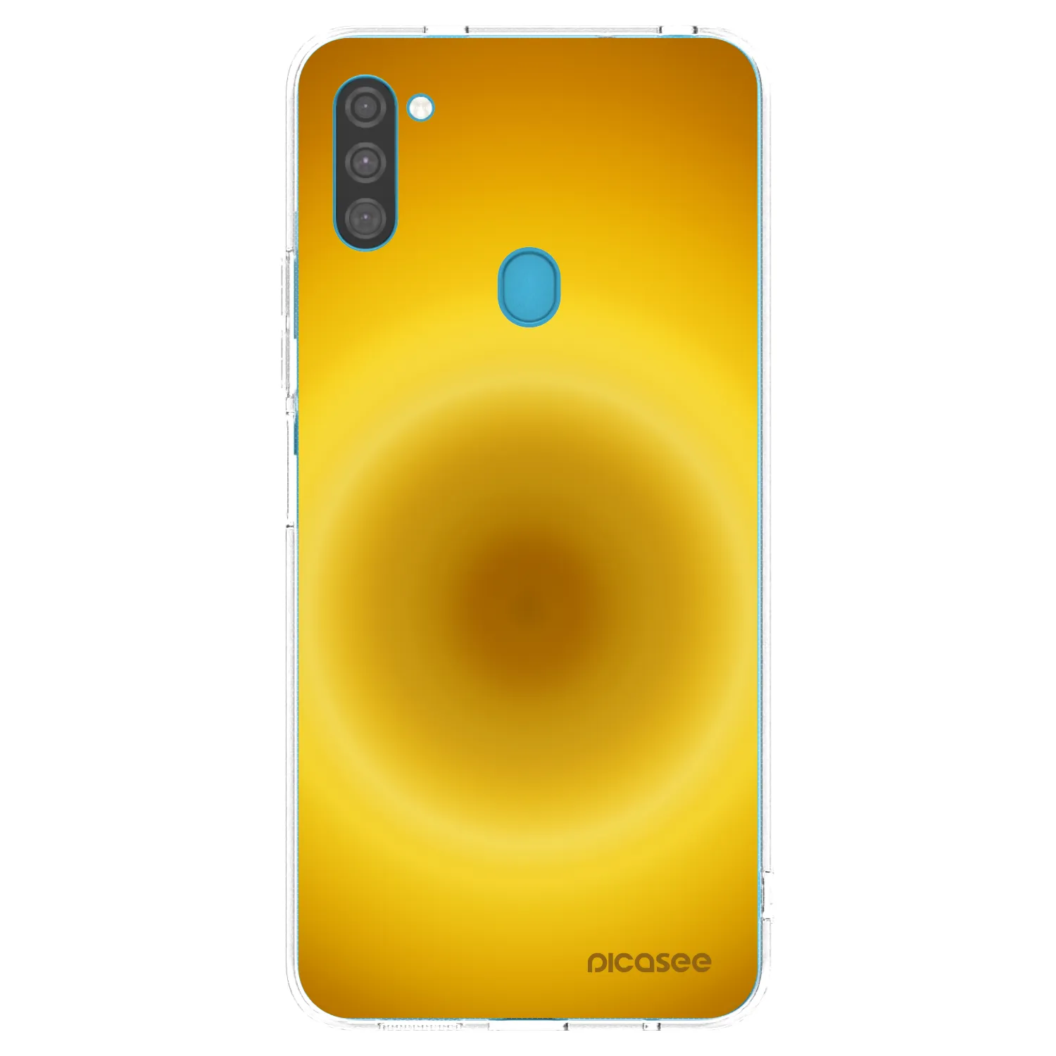 Picasee silikonowe przeźroczyste etui na Samsung Galaxy M11 - Solar Pulse
