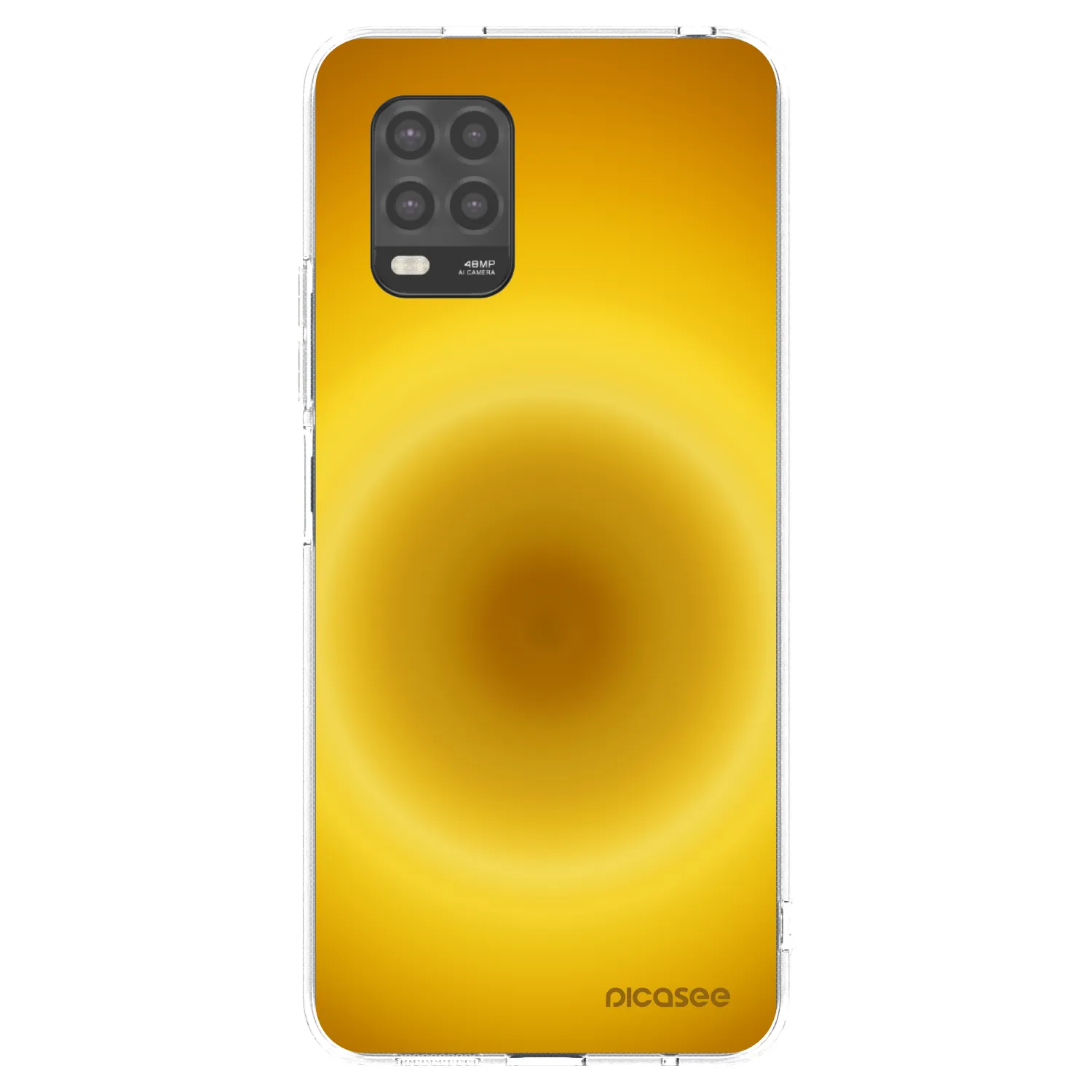 Picasee silikonowe przeźroczyste etui na Xiaomi Mi 10 Lite - Solar Pulse