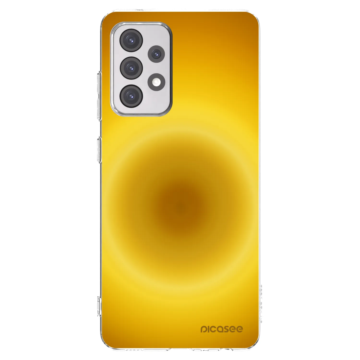 Picasee silikonowe przeźroczyste etui na Samsung Galaxy A52 5G A525F - Solar Pulse