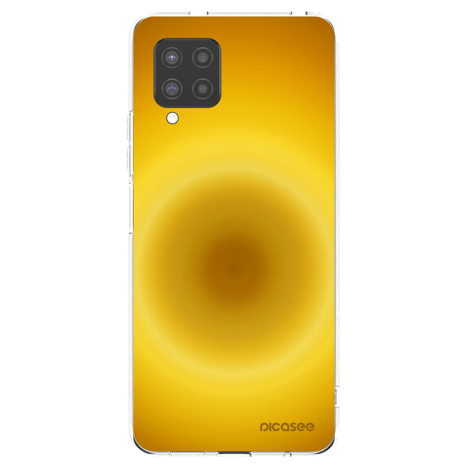 Picasee silikonowe przeźroczyste etui na Samsung Galaxy A42 A426B - Solar Pulse
