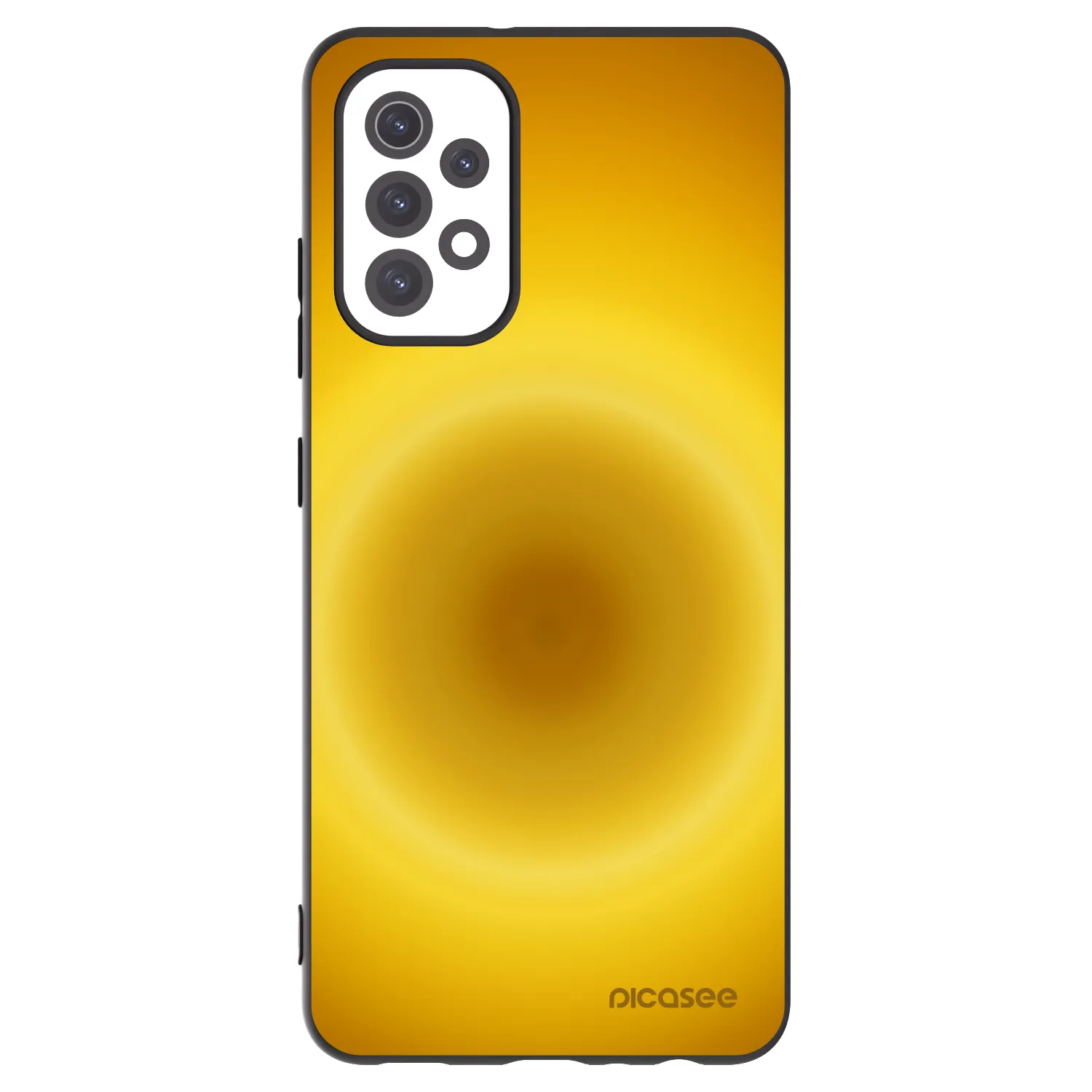 Picasee silikonowe czarne etui na Samsung Galaxy A32 5G A326B - Solar Pulse