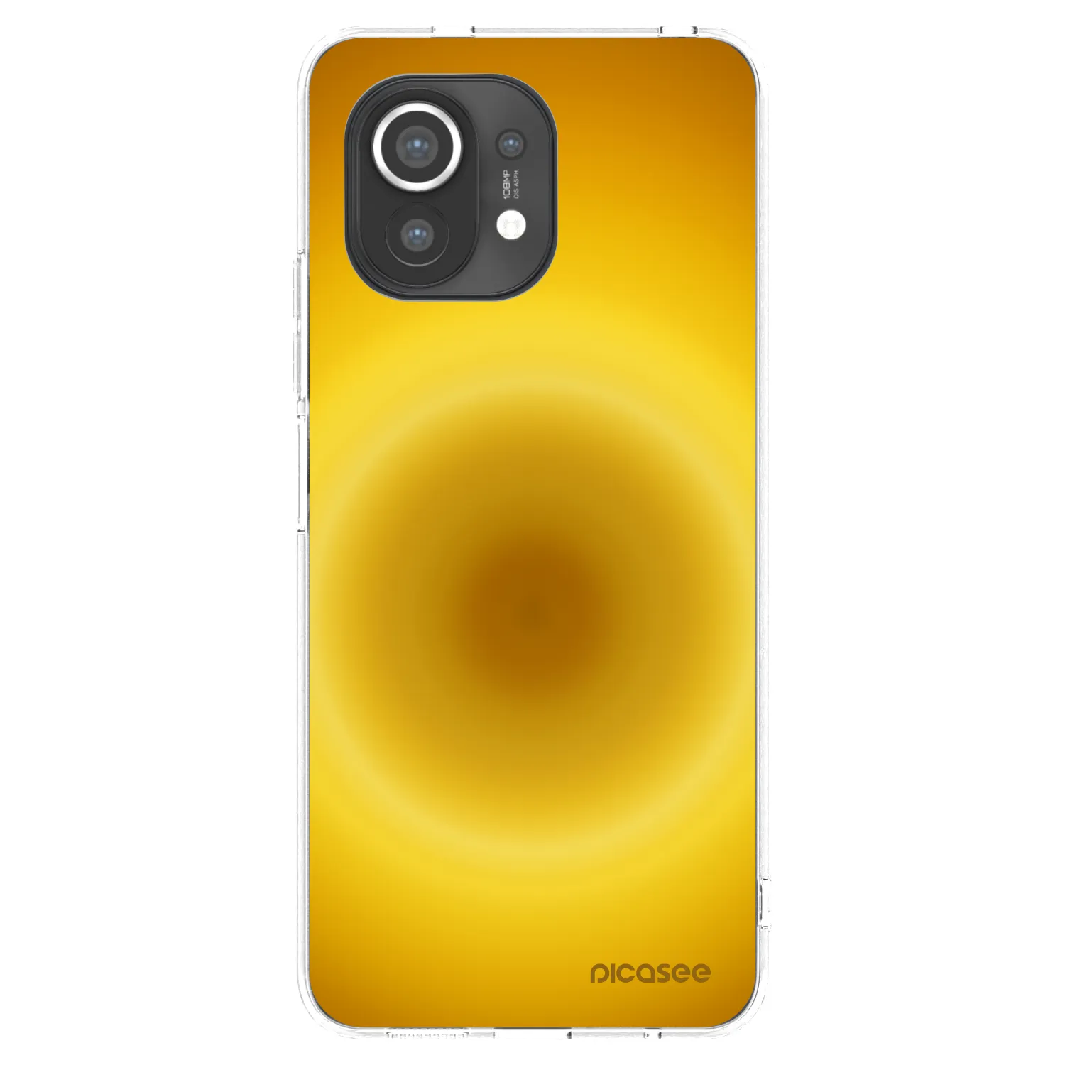 Picasee silikonowe przeźroczyste etui na Xiaomi Mi 11 - Solar Pulse