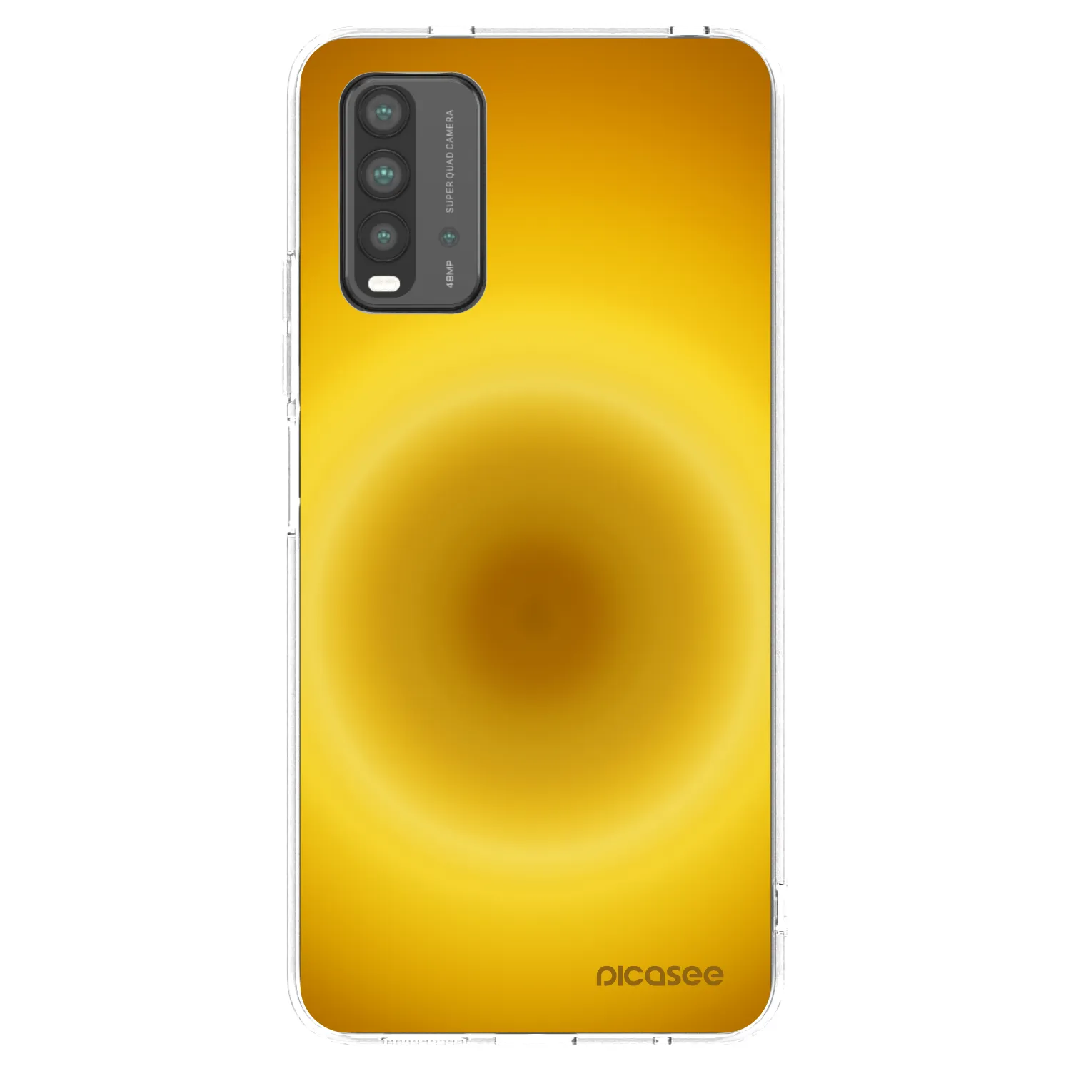 Picasee silikonowe przeźroczyste etui na Xiaomi Redmi 9T - Solar Pulse