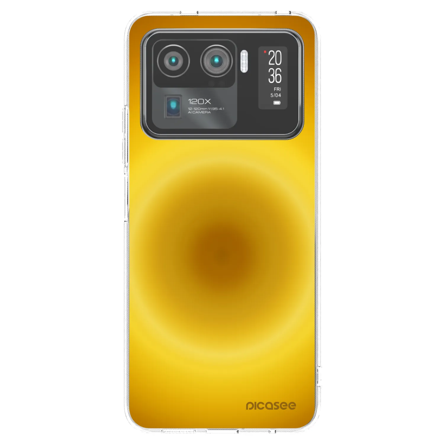Picasee silikonowe przeźroczyste etui na Xiaomi Mi 11 Ultra - Solar Pulse