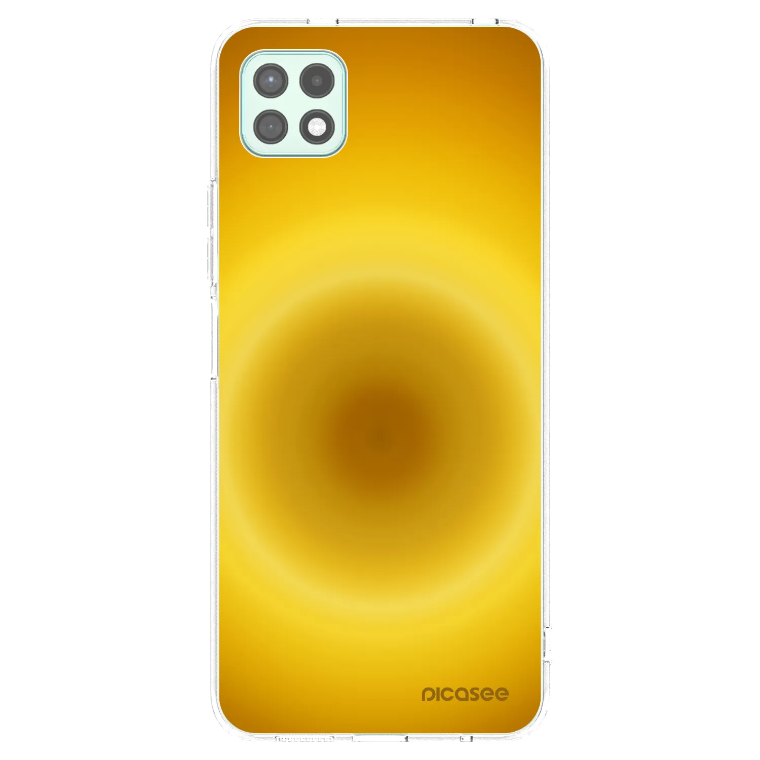 Picasee silikonowe przeźroczyste etui na Samsung Galaxy A22 A226B 5G - Solar Pulse