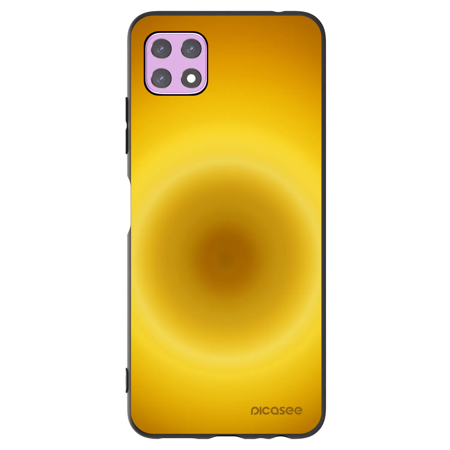 Picasee silikonowe czarne etui na Samsung Galaxy A22 A226B 5G - Solar Pulse