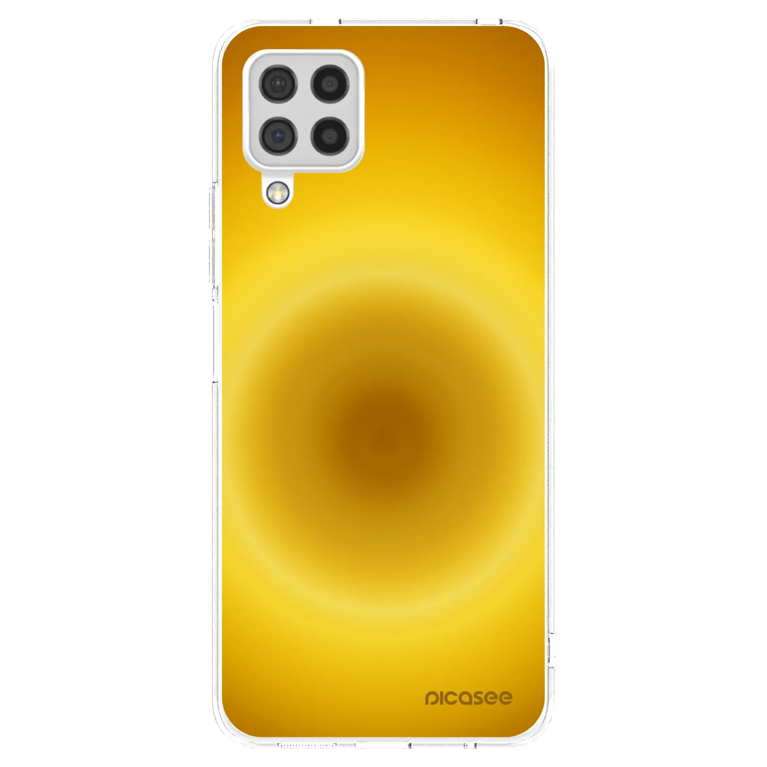 Picasee silikonowe przeźroczyste etui na Samsung Galaxy A22 A225F 4G - Solar Pulse