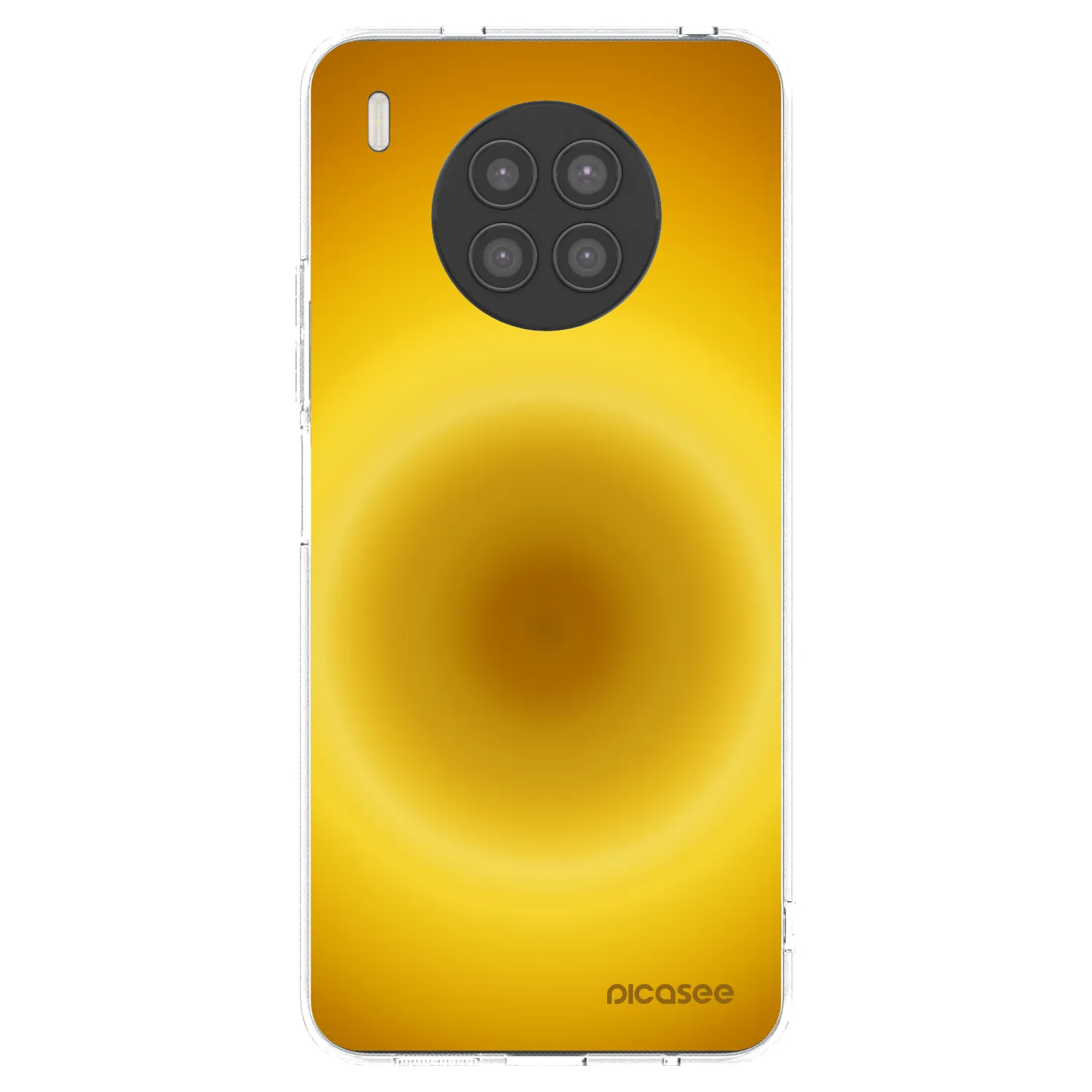 Picasee silikonowe przeźroczyste etui na Huawei Nova 8i - Solar Pulse