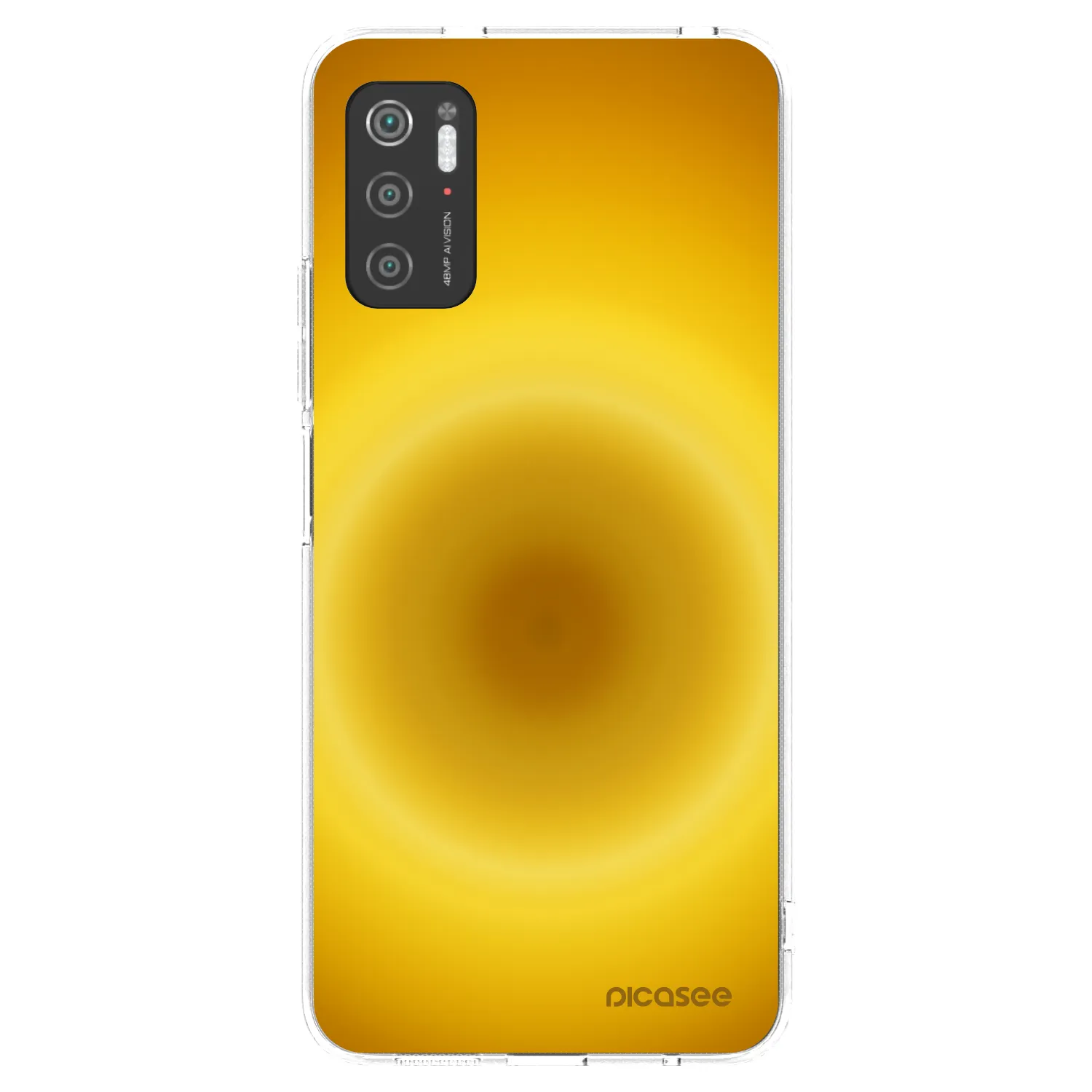 Picasee silikonowe przeźroczyste etui na Xiaomi Poco M3 Pro 5G - Solar Pulse