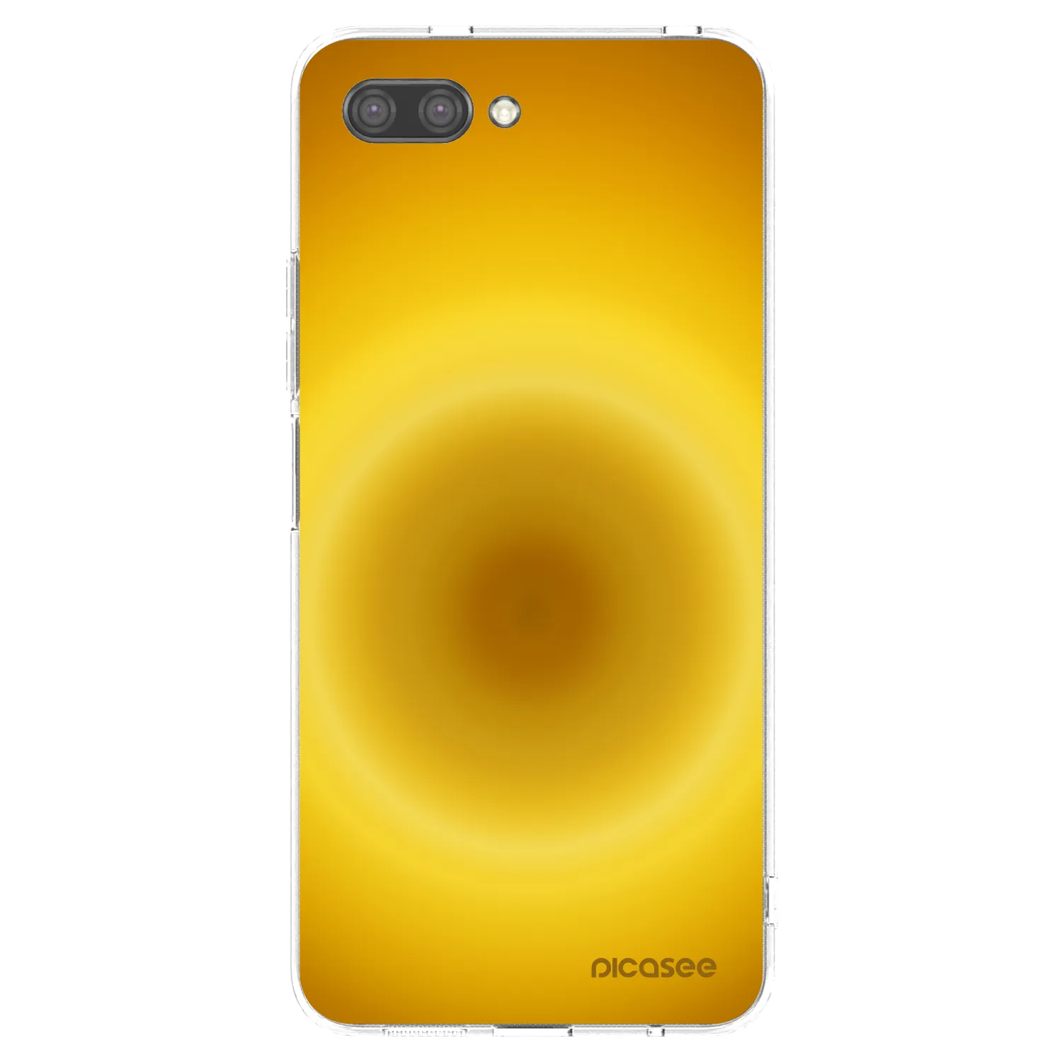 Picasee silikonowe przeźroczyste etui na Honor 10 - Solar Pulse