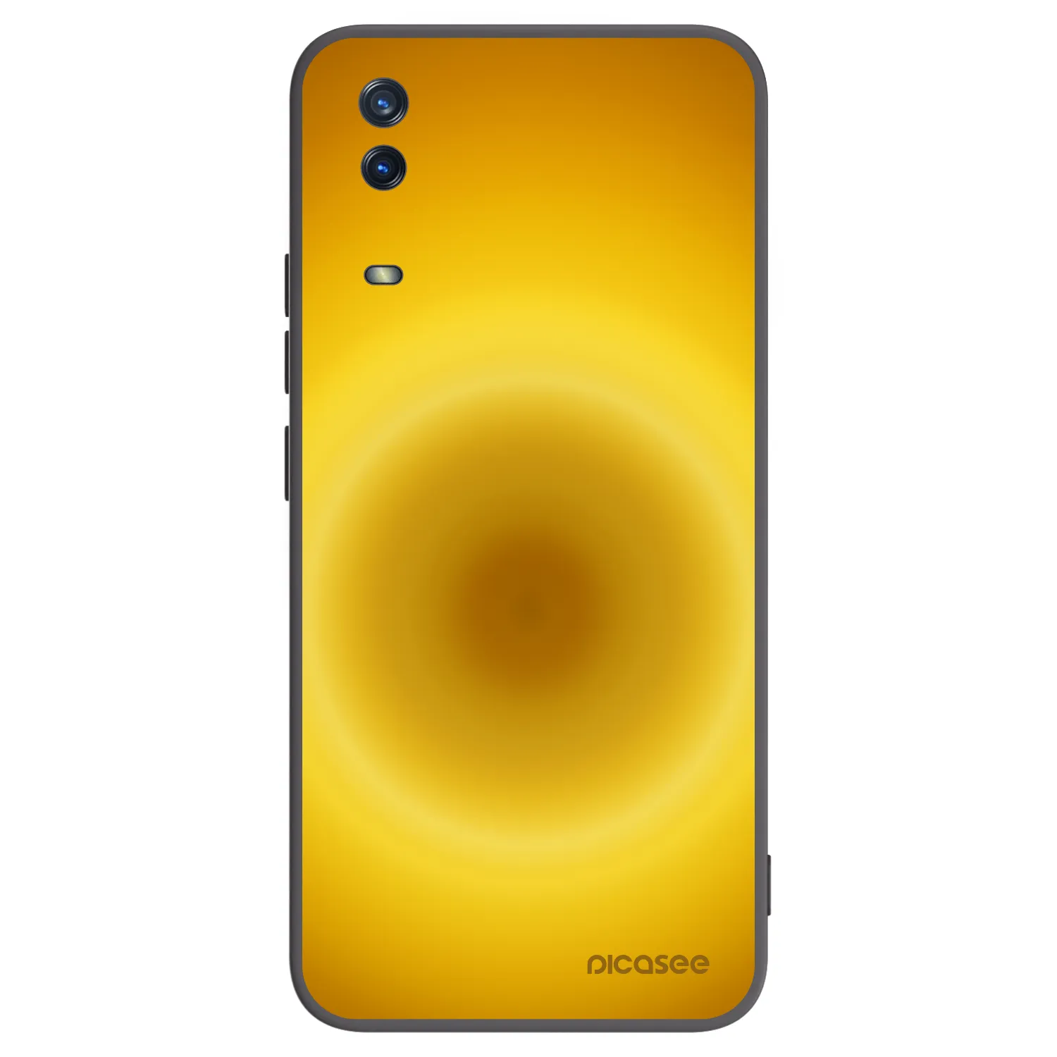 Picasee silikonowe czarne etui na Vivo Y11s - Solar Pulse