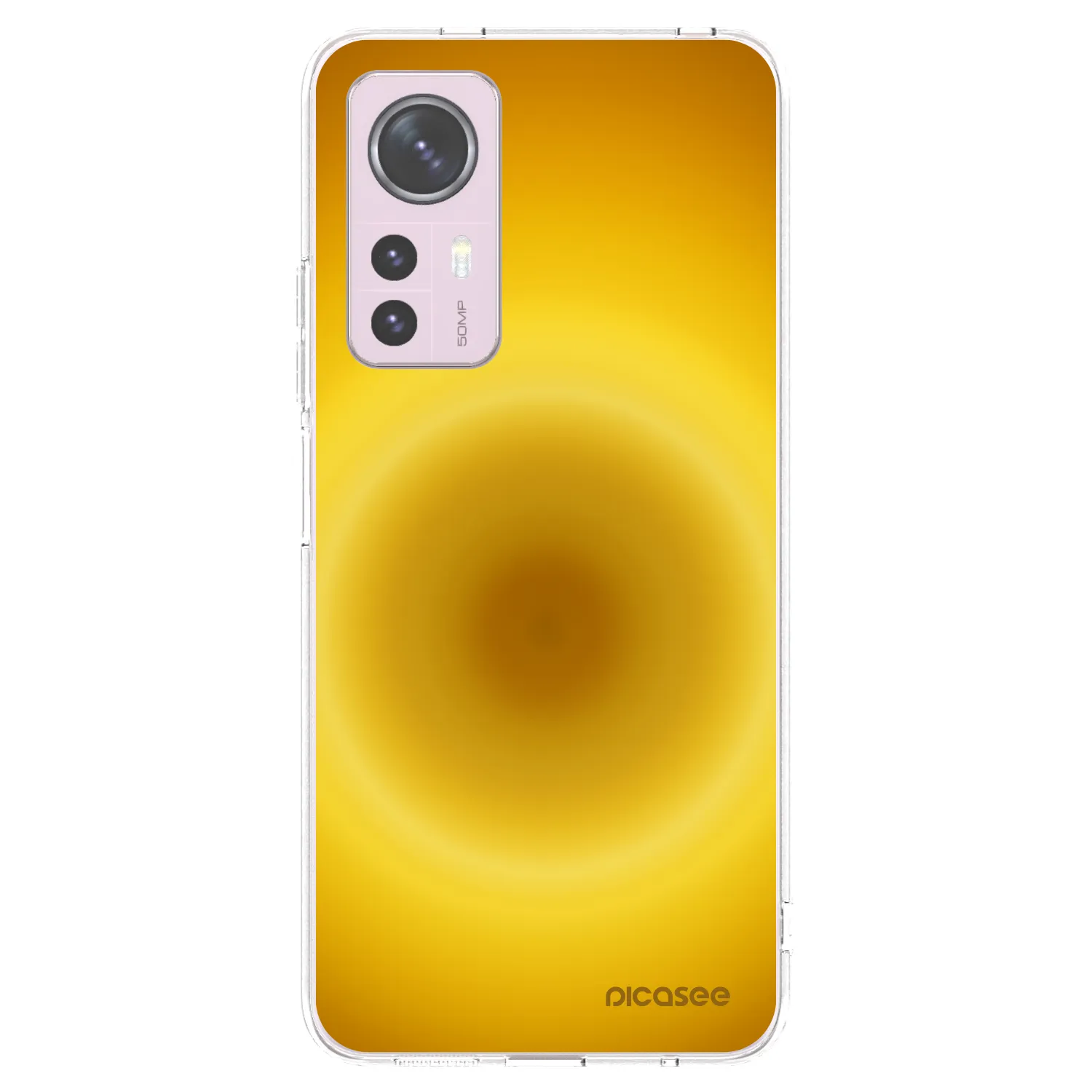 Picasee silikonowe przeźroczyste etui na Xiaomi 12 - Solar Pulse