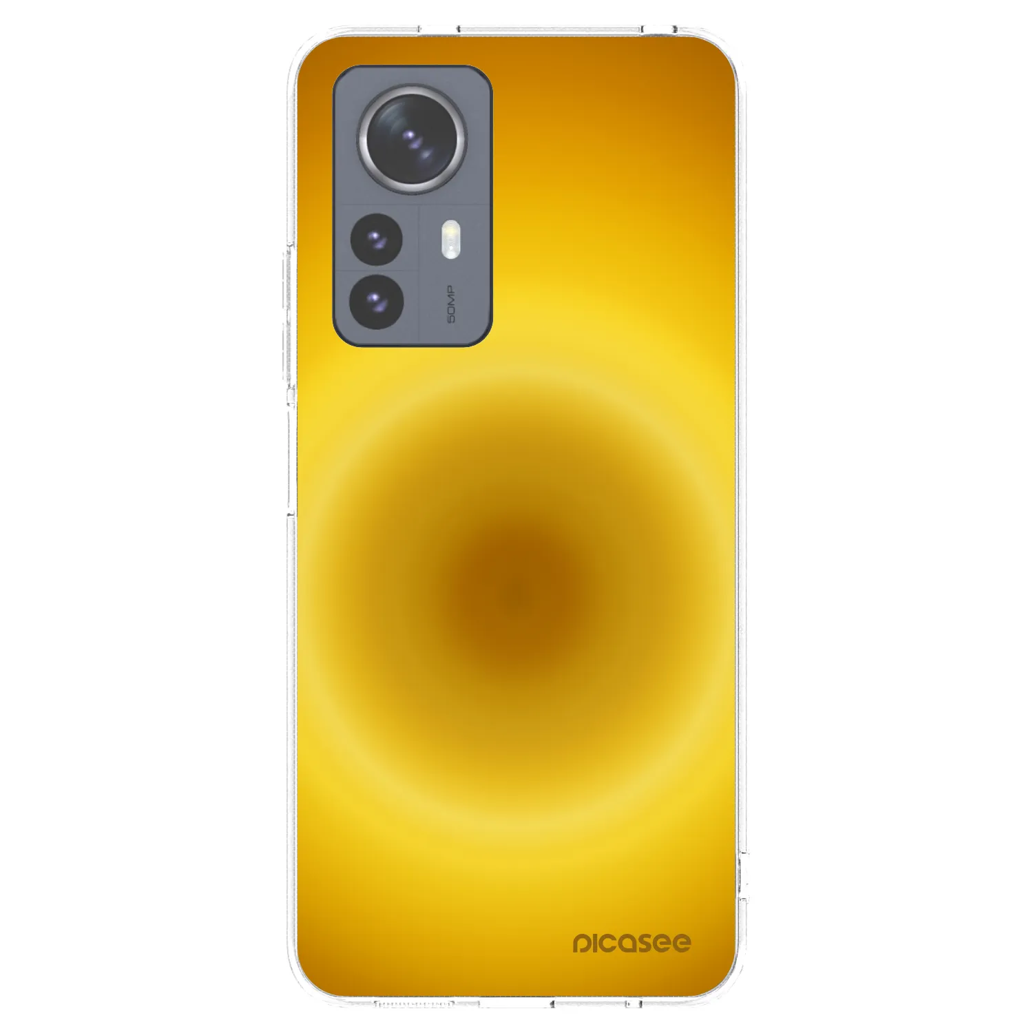 Picasee silikonowe przeźroczyste etui na Xiaomi 12 Pro - Solar Pulse